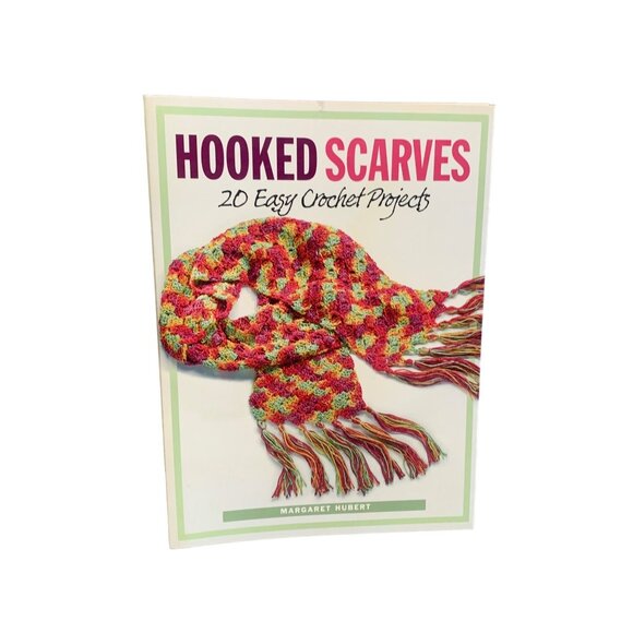 Hooked Scarves: 20 Easy Crochet Projects By Margaret Hubert - Picture 1 of 2